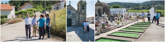 Executivo visitou ontem a freguesia de Alvaredo e hoje visita Cristóval