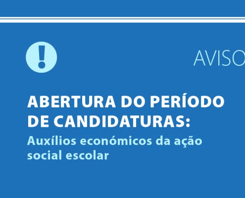 Até 30 de junho, decorrem as inscrições para os Auxílios Económicos da Ação Social Escolar para o ano letivo 2024/2025.