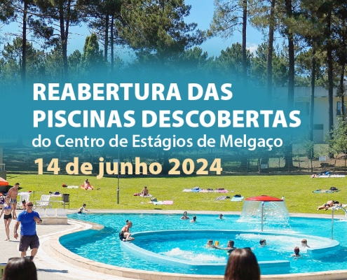 divulgar NI: Piscinas exteriores do Centro de Estágios reabrem esta sexta-feira